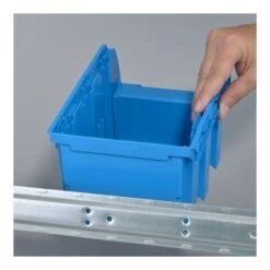 Lot De 4 Bacs à Bec Taille 3 Avec Rail ProfiPlus Allit -Outils De Stockage lot de 4 bacs a bec taille 3 avec rail profiplus allit 3
