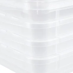 Keeeper Lot De 4 Boîtes Pour Vêtements 5,6 Litres -Outils De Stockage lot de 4 boites de rangement 5 6 l chaussures vetements bea keeeper 4