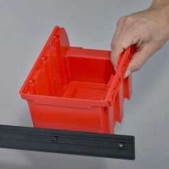 Lot De 5 Bacs à Bec Rouge Avec Rail ProfiPlus C 2/6 Allit 7 Lot De 5 Bacs à Bec Rouge Avec Rail ProfiPlus C 2/6 Allit -Outils De Stockage lot de 5 bacs a bec avec rail profiplus c 26 rouge allit 3