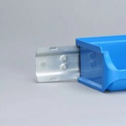 Lot De 6 Bacs à Bec Taille 1 Bleu Avec Rail ProfiPlus Allit -Outils De Stockage lot de 6 bacs a bec avec rail profiplus 1 7 bleu allit 3
