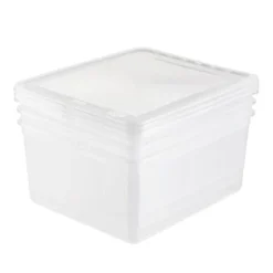 Keeeper Lot De 8 Boîtes De Rangement Spéciales Chaussures Ou Vêtements -Outils De Stockage lot de 8 boites de rangement chaussures vetements bea keeeper 2