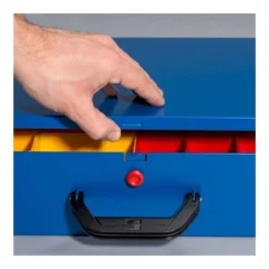 Mallette En Métal Avec 23 Compartiments 44L-23 Allit -Outils De Stockage mallette en metal pour petites pieces europlus pro m 44l 23 allit 1