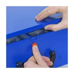 Mallette En Métal Solide 12 Casiers M 44XH-12L Allit -Outils De Stockage mallette en metal solide 12 casiers m 44xh 12l allit 3