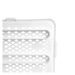 Manne Grande Corbeille à Linge 112 Litres -Outils De Stockage manne 112l blanc 2