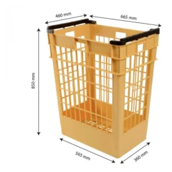 Manne à Pain 180 L - Beige -Outils De Stockage manne a pain 180 l beige 2