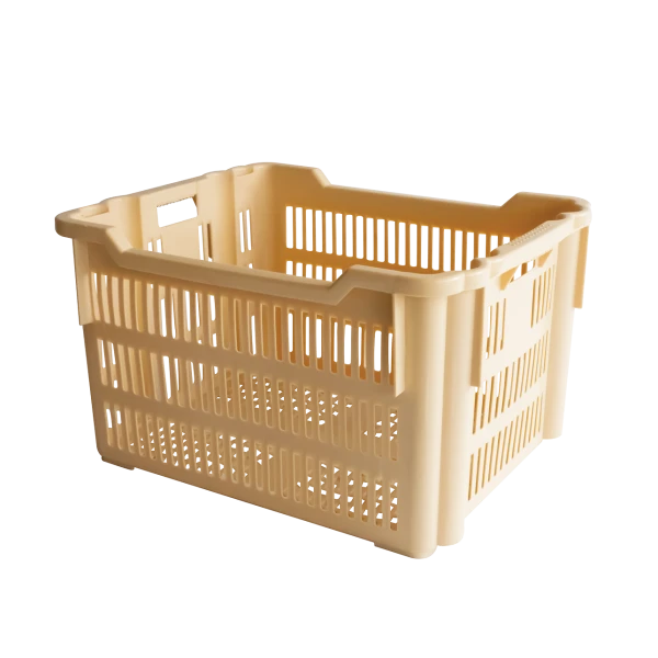 Manne à Viennoiseries Empilable Et Emboîtable 610 X 500 X 360 Mm - 75 L - Beige 1 Manne à Viennoiseries Empilable Et Emboîtable 610 X 500 X 360 Mm - 75 L - Beige