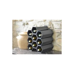 EDA Mini-rangement Empilable Pour 3 Bouteilles -Outils De Stockage mini rangement empilable pour 3 bouteilles 2