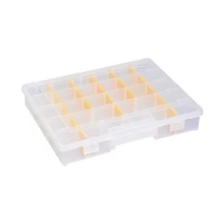 Boite Avec 27 Compartiments Amovibles EuroPlus Basic 37/7-20 Allit -Outils De Stockage organiseur transparent 37 7 20 2
