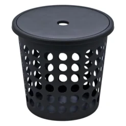 Panier à Linge Moderne Rond 25 Litres