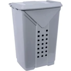 Panier à Linge Sale En Plastique 60 Litres