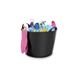 CEP Panier De Rangement Noir En Plastique Souple 40 Litres -Outils De Stockage panier de rangement souple 40 l noir cep 1