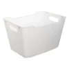 Keeeper Panier De Rangement élégant Transparent 12 Litres