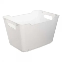 Keeeper Panier De Rangement élégant Transparent 12 Litres