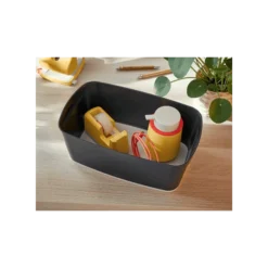 Leitz Petit Bac De Rangement Avec Couvercle 5 Litres My Box Cosy -Outils De Stockage petit bac de rangement avec couvercle 5 litres my box cosy 4