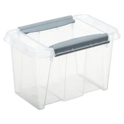 Petite Boîte De Rangement 6 Litres Avec Clips De Fermeture ProBox