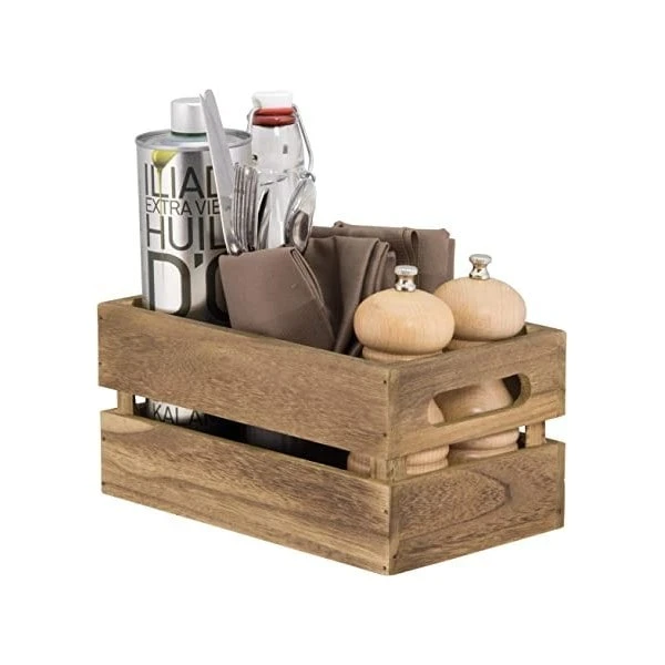 SecurIT® Petite Caisse En Bois Laqué Tablecaddy Securit 3 SecurIT® Petite Caisse En Bois Laqué Tablecaddy Securit – Image 3