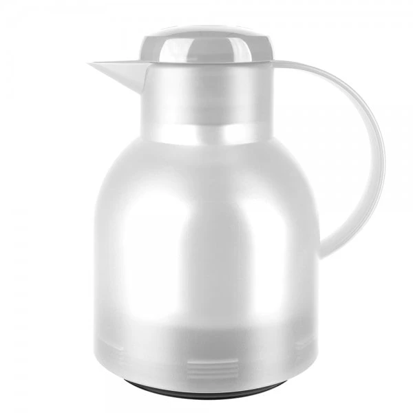 Pichet Isotherme 1 Litre Blanc Translucide Samba Emsa 1 Pichet Isotherme 1 Litre Blanc Translucide Samba Emsa