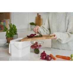 Boite à Compost Pour Cuisine 5 Litres -Outils De Stockage poubelle a compost pour interieur 7