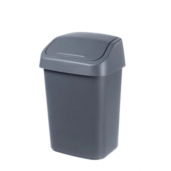 Poubelle à Couvercle Basculant Style Moderne 25 Litres 1 Poubelle à Couvercle Basculant Style Moderne 25 Litres