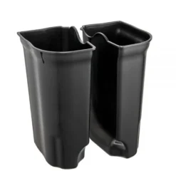 Keeeper Poubelle à Pédale 2 Bacs Pour Tri 2 X 11 Litres -Outils De Stockage poubelle a pedale 2 bacs pour tri 2