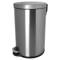 Poubelle Acier Inox Pour Salle De Bain 12 Litres