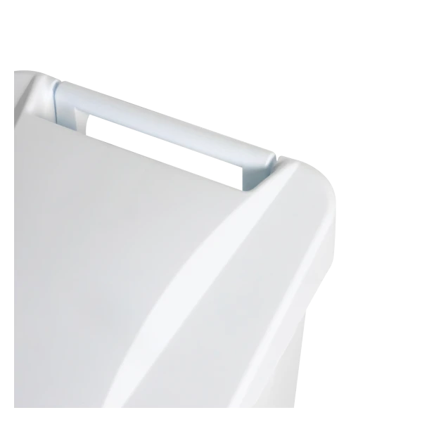 Poubelle éco à Pédale 120 L - Couvercle Blanc 3 Poubelle éco à Pédale 120 L - Couvercle Blanc – Image 3
