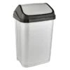 Keeeper Poubelle En Plastique à Couvercle Basculant 25 Litres
