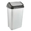 Keeeper Poubelle Plastique à Couvercle Basculant 50 Litres