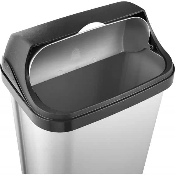 Keeeper Poubelle Plastique à Couvercle Coulissant 25 Litres 2 Keeeper Poubelle Plastique à Couvercle Coulissant 25 Litres – Image 2