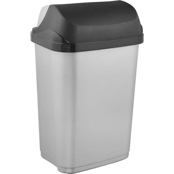 Keeeper Poubelle Plastique à Couvercle Coulissant 25 Litres 3 Keeeper Poubelle Plastique à Couvercle Coulissant 25 Litres – Image 3