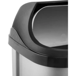 Keeeper Poubelle Plastique à Couvercle Coulissant 50 Litres -Outils De Stockage poubelle plastique a couvercle coulissant 50 litres 3