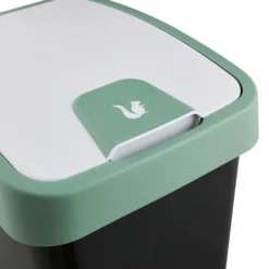 Keeeper Poubelle Rectangulaire à Couvercle Basculant 45 Litres -Outils De Stockage poubelle rectangulaire a couvercle basculant 45 litres 3