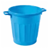 Poubelle Ronde Tri Sélectif 50 L - Bleu
