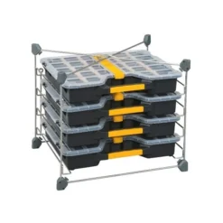 Rack Pour Boîtes De Rangement EuroPlus Depot 37Allit -Outils De Stockage rack pour boites de rangement europlus depot 37 allit 2