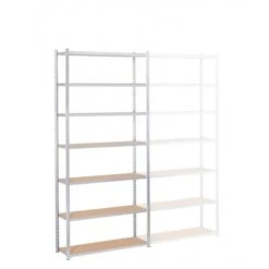 Rayonnage 7 Niveaux Kit Départ H. 2,5m, L. 1m, P. 500 Epsiline