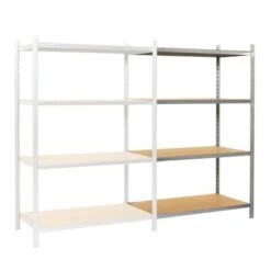 Rayonnage 4 Niveaux Kit Suivant H. 1,76m, L. 1m, P. 388 Epsiline