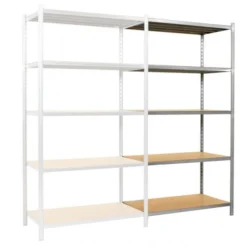 Rayonnage 5 Niveaux Kit Suivant H. 2m, L. 1m, P. 600 Epsiline