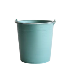 Seau Rond Souple Avec Anse Acier - 11 L - Vert