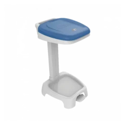 Support Sac 120 L + Couvercle Gilactiv® Bleu