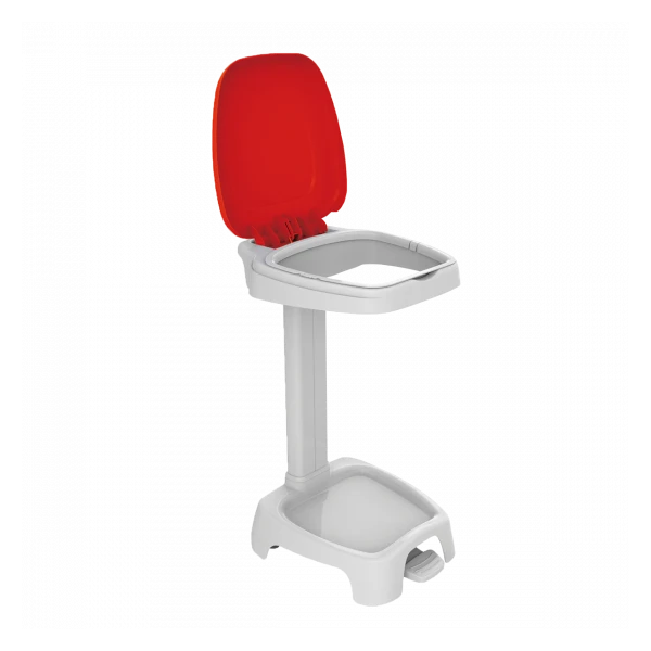 Support Sac 120 L + Couvercle Rouge 2 Support Sac 120 L + Couvercle Rouge – Image 2