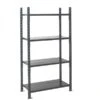 Rayonnage Charges Lourdes 4 étagères En Tôle 2000x1010x1000 Mm Fliplus