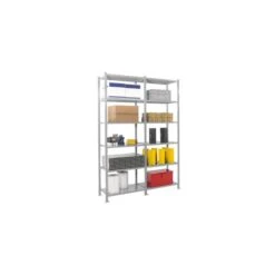 Rayonnage Charges Lourdes 4 étagères En Tôle 2000x1010x800 Mm Fliplus -Outils De Stockage tole 2000x1010x800 mm fliplus 2