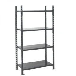 Rayonnage Charges Lourdes 4 étagères En Tôle 2000x1010x800 Mm Fliplus