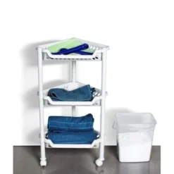 Tour à Roulettes Avec Paniers De Rangement -Outils De Stockage tour avec paniers de rangement a roulettes plast team 3