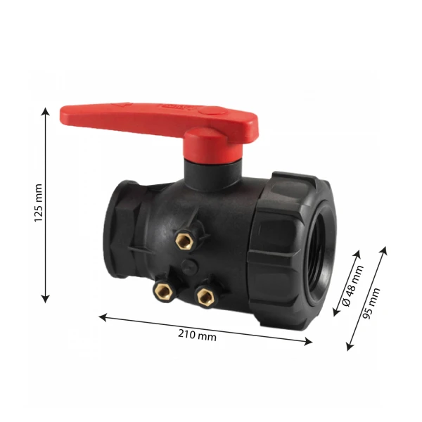 Vanne 70 L/min Avec Raccord Pour Bacs Grands Volumes 310 L à 500 L 3 Vanne 70 L/min Avec Raccord Pour Bacs Grands Volumes 310 L à 500 L – Image 3